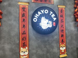 Interior shot  at Ohayo Tea in Manchester