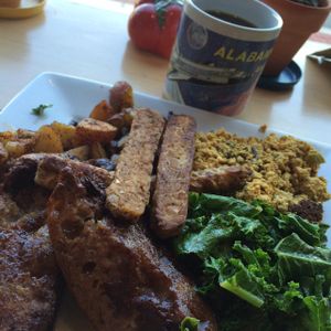 breakfast + coffee at Bartertown Diner in Grand Rapids