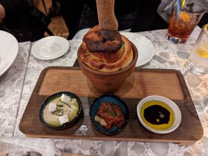 Olive and Rosemary Bread at Coletta in New York City