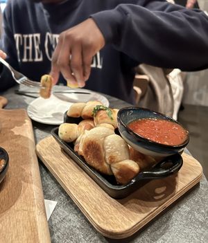 Garlic knots 10/10  at Coletta in New York City