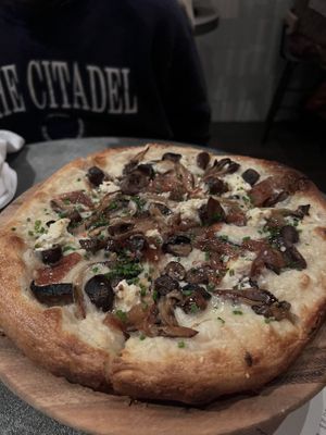 Truffle mushroom pizza 10/10  at Coletta in New York City
