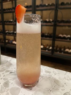 Strawberry Bellini   at Coletta in New York City