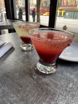 Raspberry limoncello. These Were very strong    at Coletta in New York City