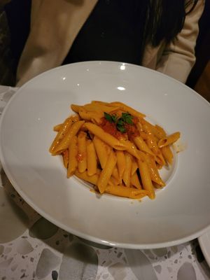 Vodka penne pasta at Coletta in New York City