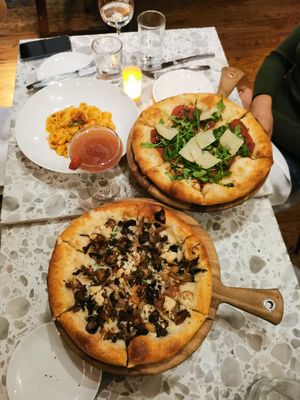 Pizzas and pasta at Coletta in New York City