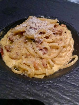 Carbonara at Coletta in New York City