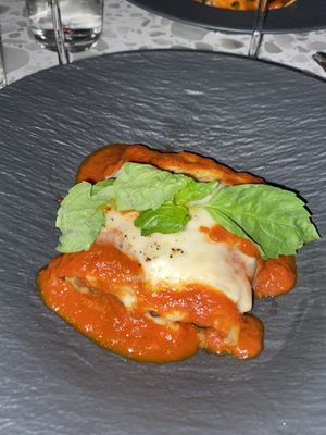 Eggplant lasagnaa  at Coletta in New York City