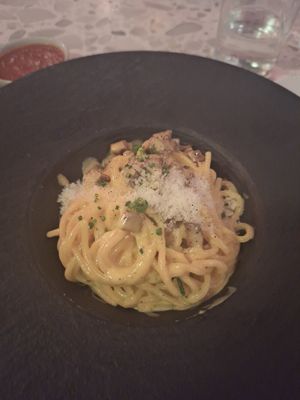 Carbonara at Coletta in New York City