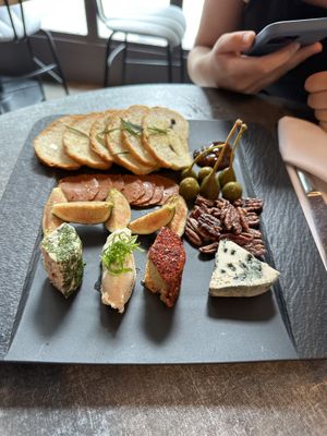 Charcuterie plate - soooo good!  at Coletta in New York City