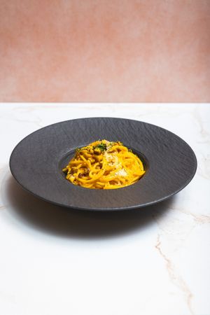 Spaghetti Carbonara at Coletta in New York City