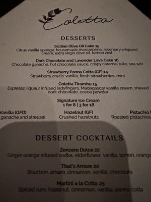   at Coletta in New York City