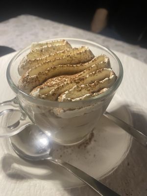 Saved room for tiramisu - very rich  at Coletta in New York City