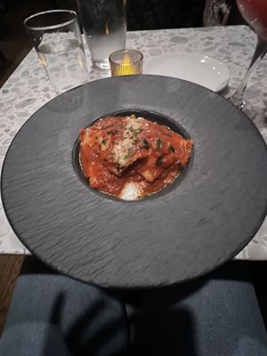 Ricotta ravioli   at Coletta in New York City