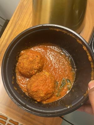 Pork arancinii  at Coletta in New York City