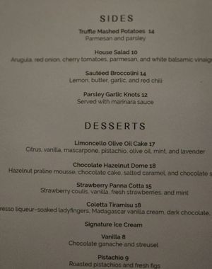  at Coletta in New York City