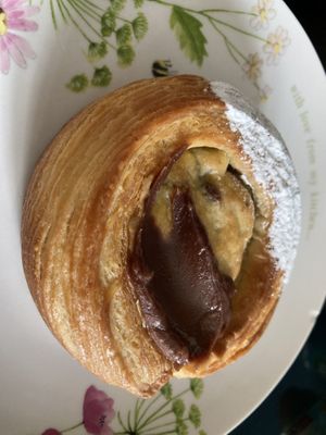 Chocolate orange crookie  at Veg'n'lishious in Leeds