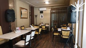 One of the rooms at Monarchia in Mosonmagyarovar