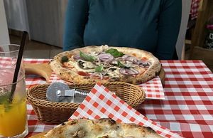 Pizza Funghi (vegan) #Veganuary at Morze Pizzy in Kolobrzeg