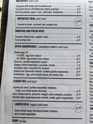   at Café de Jaren in Amsterdam