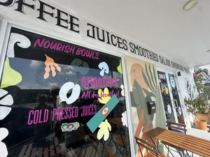 Outside   at Gratefuel Cafe in Fort Lauderdale