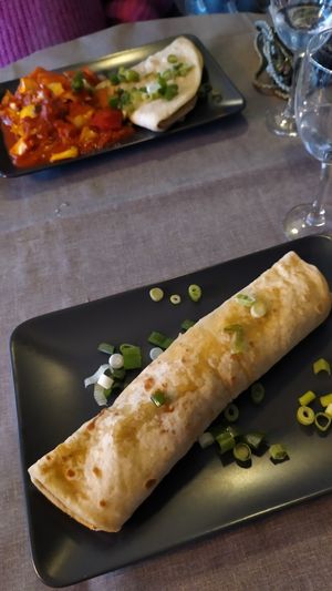 Vegan Roti Masala & Vegan Roti Rolle Glücksgefühl at Mademoiselle Carmen Louise in Goeppingen