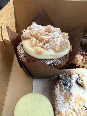 Cinnamon roll  at Purple Horseshoe Baking in Oakville
