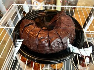 Vegan Chocolate Bundt Cake  at Butter Cafe in Dayton