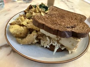 Tofu Ruben  at Butter Cafe in Dayton