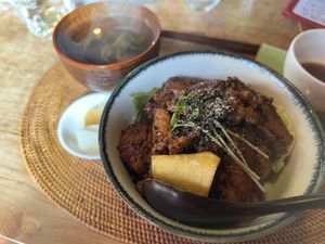 Vegan yakiniku bowl  at Vegan Bar & Shop Kally in Gifu