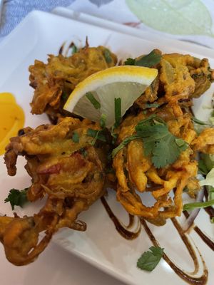 Pakoras  at Namaste Restaurante in Bilbao