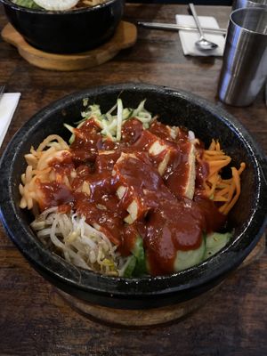Dolsot Tofu Bibimbap  at By Korea in Melbourne