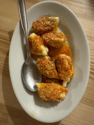 Culurgiones  at Agriturismo Guthiddai in Oliena