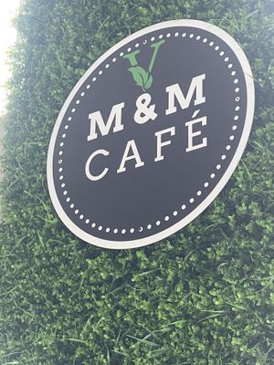 Lovely vegan cafe   at M & M Cafe in Cape Town