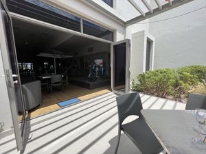 Outside seating  #Veganuary at M & M Cafe in Cape Town