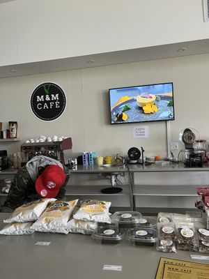  The cafe  #Veganuary at M & M Cafe in Cape Town