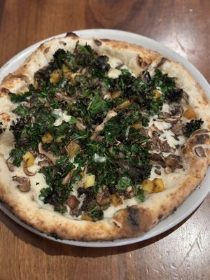 Vegan holy kale pizza  at Piatto Neapolitan Pizzeria in Wichita