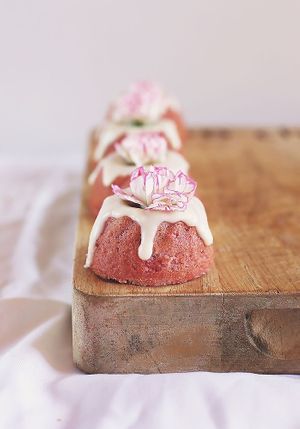 Strawberry Bundt cakes  at The Sweet Botanist Plant Based - Cloud Kitchen in Dallastown