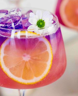 Color changing mock tail   at The Sweet Botanist Plant Based - Cloud Kitchen in Dallastown