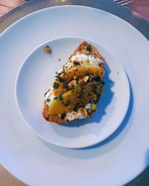 summer crostini  at The Sweet Botanist Plant Based - Cloud Kitchen in Dallastown