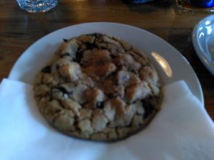 Chocolate and hazelnut cookie (June 2022) at Bluebird Bakery in York