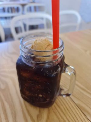 Coke float ~ 16/2/22 at Heartbreak Melts in Northeast Singapore