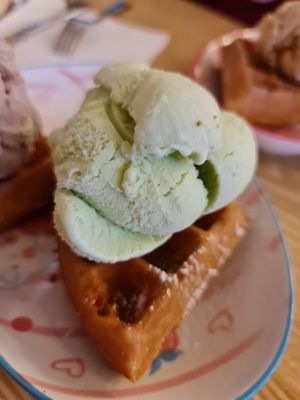 Honey Dew Close up ~ 10/3/22 at Heartbreak Melts in Northeast Singapore