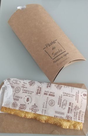  at Um Sonho de Coxinha (Cantina Vegana) in Sao Paulo