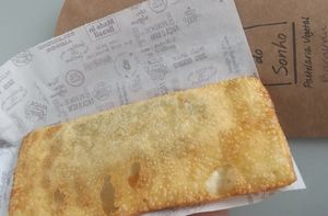  at Um Sonho de Coxinha (Cantina Vegana) in Sao Paulo