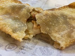 Pizza Pocket  at Um Sonho de Coxinha (Cantina Vegana) in Sao Paulo