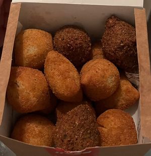   at Um Sonho de Coxinha (Cantina Vegana) in Sao Paulo