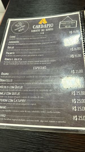   at Um Sonho de Coxinha (Cantina Vegana) in Sao Paulo