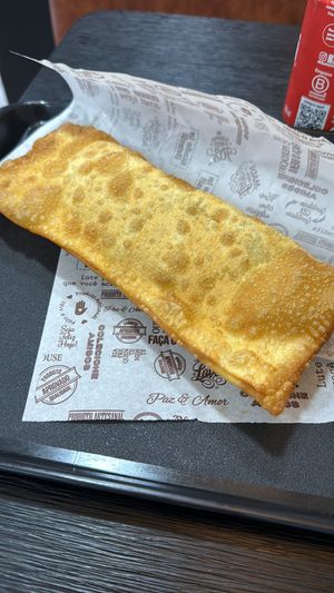   at Um Sonho de Coxinha (Cantina Vegana) in Sao Paulo
