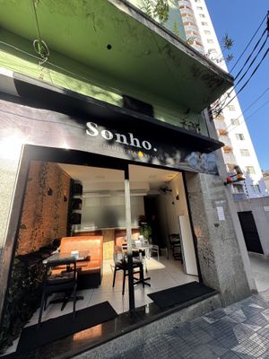   at Um Sonho de Coxinha (Cantina Vegana) in Sao Paulo