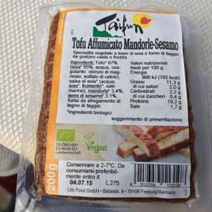 Vegan tofu at Naturalia in Venice